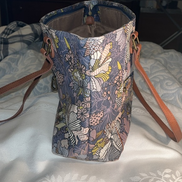 Sackroot Metro tote multi colored. Good condition. Multi Grey’s, pinks + - Picture 5 of 16